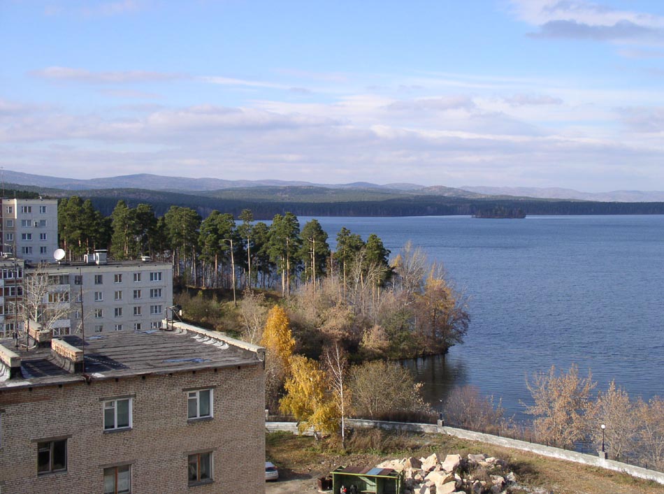 Город Чебаркуль площадь Ленина